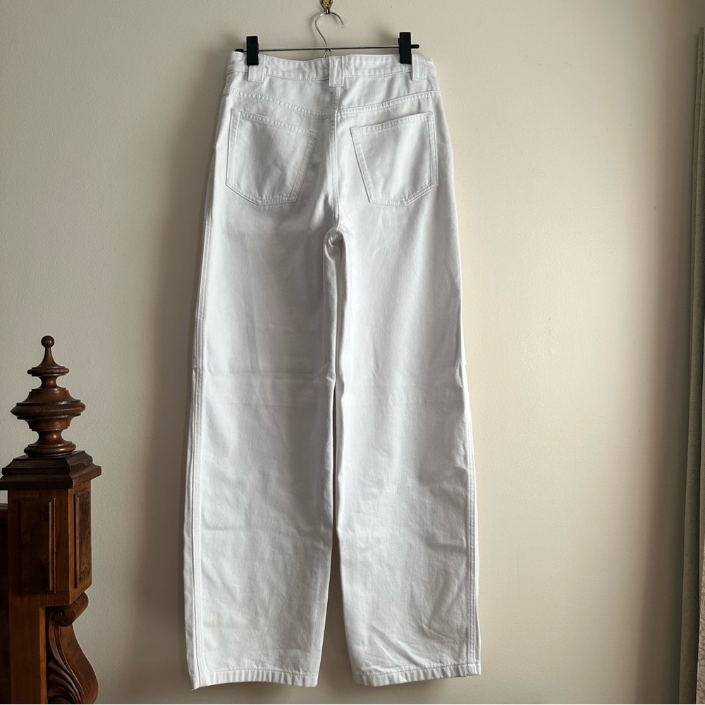 IRO Paris • Zitas Straight Jean in White - Picture 6 of 8